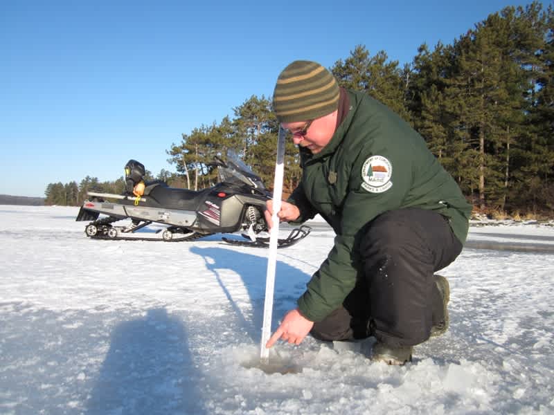 Allagash Wilderness Waterway Rangers Report Hazardous Ice Conditions in Maine
