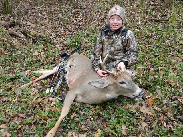 Thirteen-year-old Harvests First Buck with Help from ScentBlocker