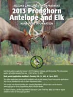 Arizona Deadline to Apply for Elk, Pronghorn Hunts is Feb. 12