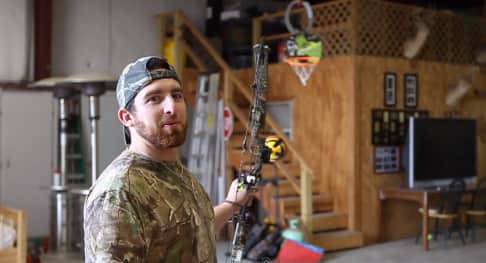 Video: Shooting Hoops with a Bow–Tricks from a Creative Archer
