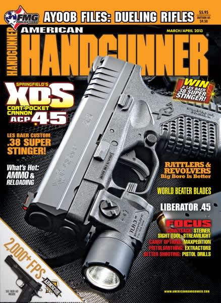 The Springfield Armory XD-S Takes Center Stage in the March/April Issue of American Handgunner