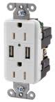 New Duplex Receptacle Includes Twin USB Charger Ports