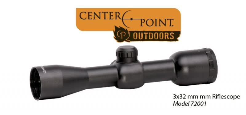 Centerpoint Introduces CP Outdoors 3×32 mm Riflescope