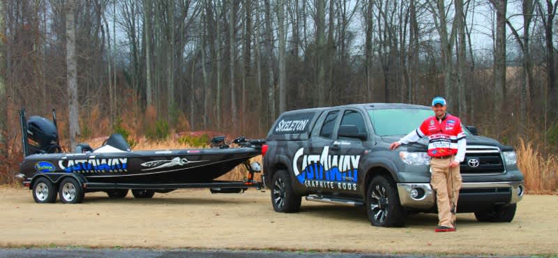 Castaway Rods Strengthens Partnership with B.A.S.S. Pro Marty Robinson