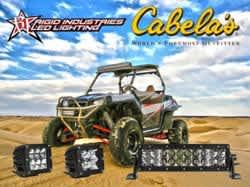 Cabela’s Outdoor Stores Launches Rigid Industries – LED Lighting Product Lines
