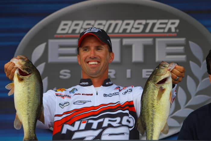 Edwin Evers Partners with Megabass