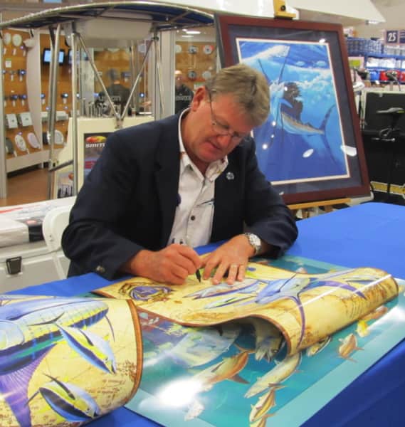 Artist and Retail Icon Guy Harvey Sharpens His Pen for Upcoming Miami Boat Show in Florida