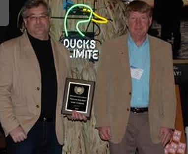 South Dakota DU Honors Kurt Forman with “Friend of Ducks” Award