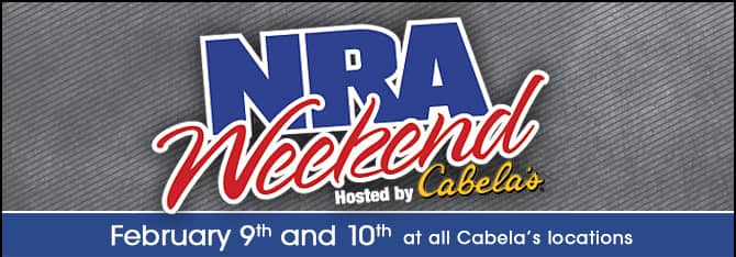 They’re Holding an NRA Weekend this Weekend at Cabela’s