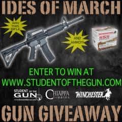 Student of the Gun Ides of March Gun Giveaway