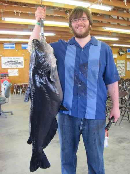 54.3-pound Blue Catfish Sets New Mark for Texas Freshwater Fisheries Center