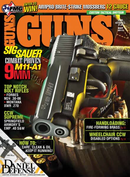 SIG SAUER’s M11-A1: Designed for Civilians, Highlighted in May Issue of GUNS Magazine
