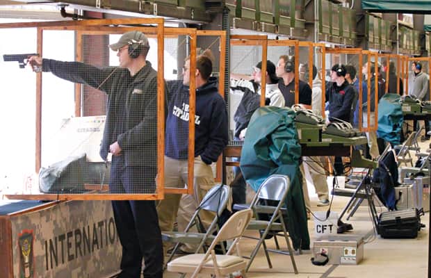 Army and Navy Pushed Aside as The Citadel Wins Standard Pistol Title