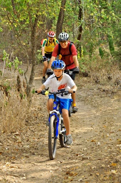Texas Outdoor Family Event at Stephen F. Austin State Park Features Mountain Biking