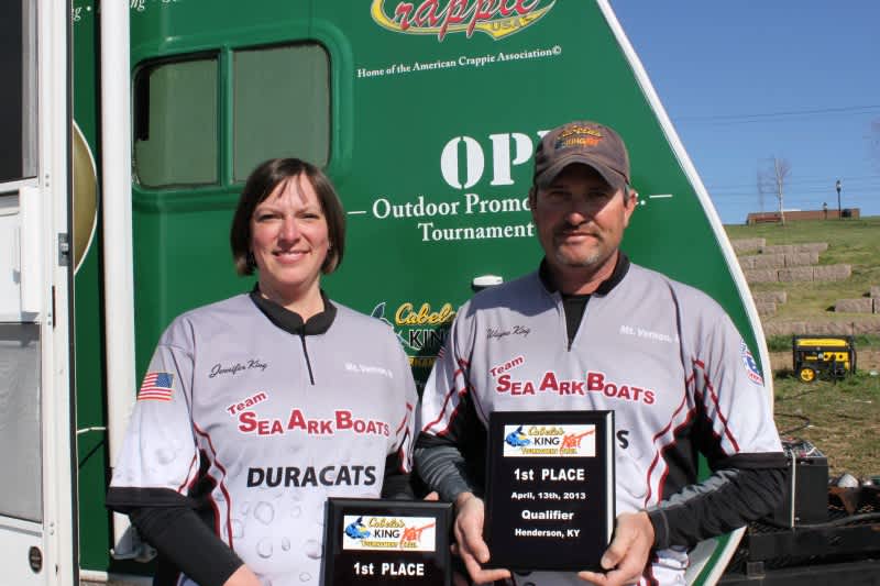 Cabela’s King Kat Tournament Results for the Ohio River at Henderson, Kentucky