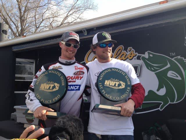 Pro-Angler Sprengel and Co-Angler Bosch Win Inaugural Cabela’s National Walleye Tour Event at Red Wing, Minnesota