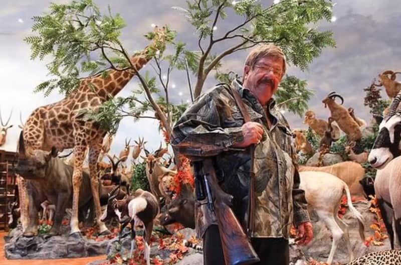 Photos: Millionaire Safari Hunter Turns Home into Animal Museum