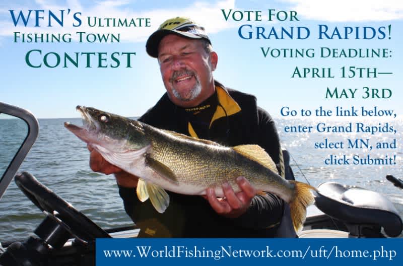Grand Rapids, Minnesota Nominated for Ultimate Fishing Town