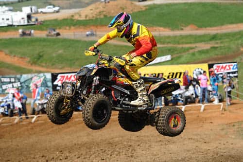 Can-Am ATV Racers Tally Three Wins and Nine Podiums at Mtn. Dew ATV MX Nationals in Tennessee
