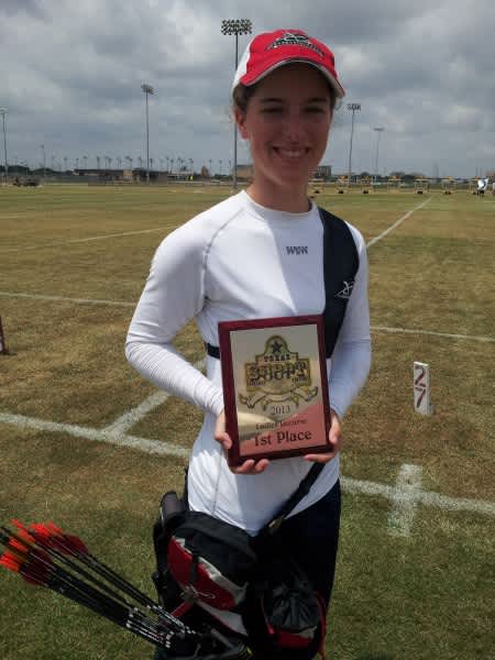 Carbon Express Takes First U.S. Archery Gold Recurve Win in Texas with NEW Nano-Pro Xtreme Arrow