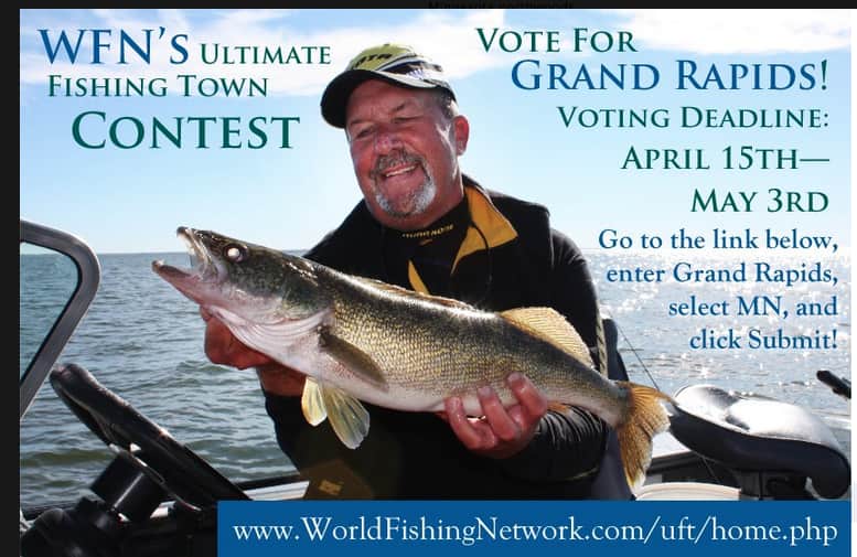 Win a Guided Grand Rapids Fishing Trip in Minnesota