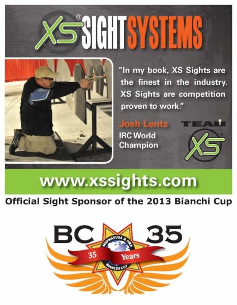XS Sight Systems is the Official Sight Sponsor of the 35th Annual Bianchi Cup in Missouri