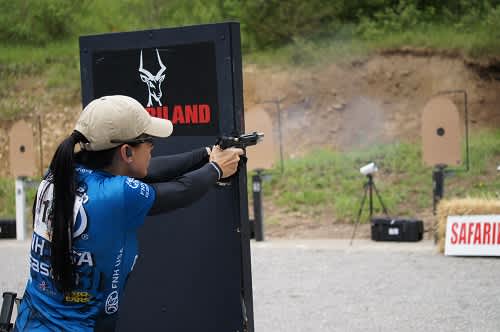 Brooke Sevigny Wins Ladies Metallic National Title at 2013 35th Annual MidwayUSA & NRA Bianchi Cup National Championship in Missouri