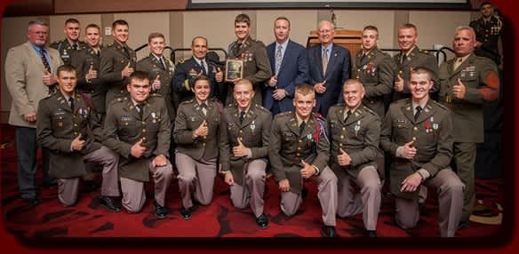 Corps of Cadets Marksmanship Unit Honored at Texas A&M