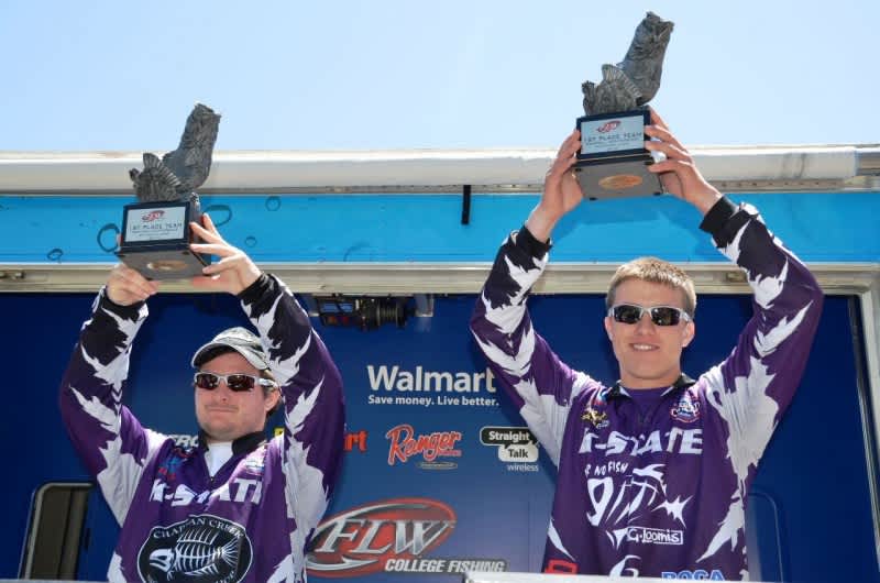 Kansas State University Wins FLW College Fishing Central Conference Event on Alabama’s Pickwick Lake