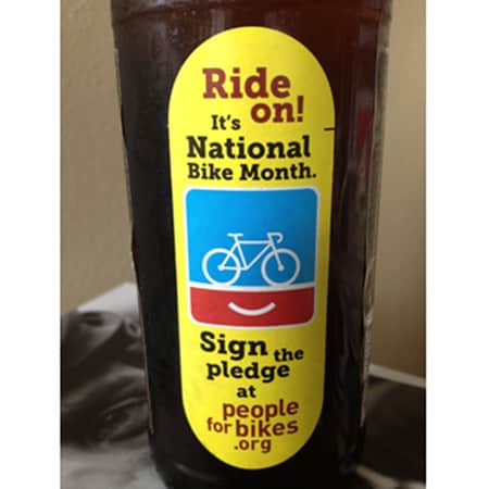 New Belgium Brewing Toasts PeopleForBikes in Honor of National Bike Month