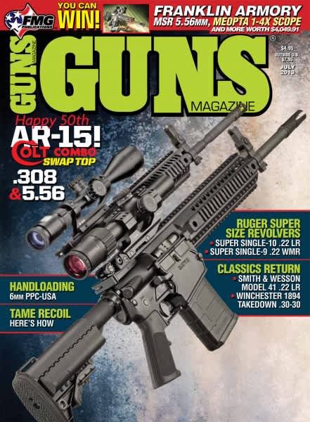 Colt’s “Swap Top” LE901-16S Highlights the July Issue of GUNS Magazine