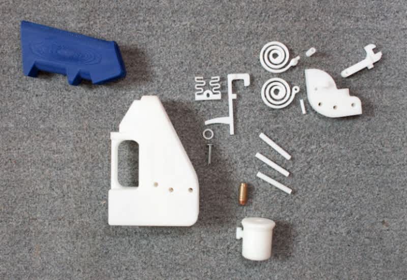 Files for First 3D-printable Gun Released Online