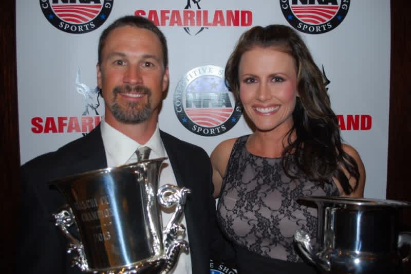 Team Safariland Doug Koenig and Jessie Duff Win the 2013 NRA Bianchi Cup Pistol Tournament in Missouri