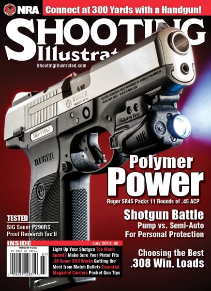 Ruger’s SR45 in the July Issue of Shooting Illustrated