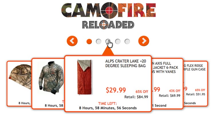 Camofire.com – Daily Deals Website for Hunting Gear Launches Camofire RELOADED