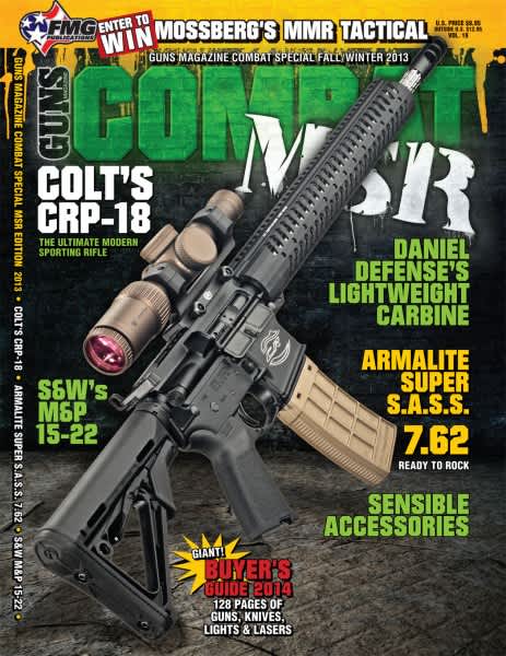 3-Gun Shooters Dream Colt CRP-18 Highlighted in GUNS Combat MSR 2013 Special Edition