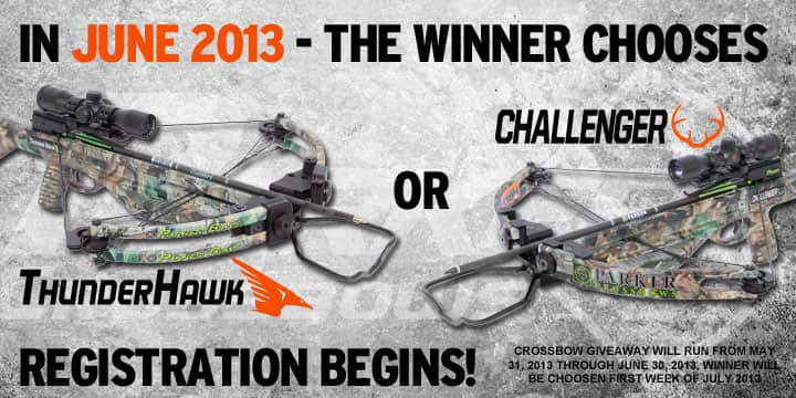 Parker Launches June Crossbow Giveaway on Facebook