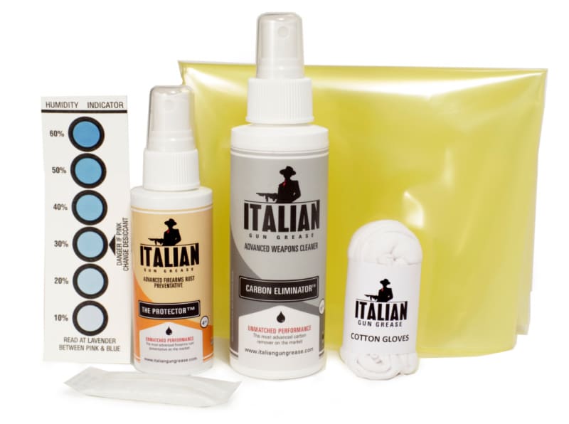 Italian Gun Grease Offers Long-term Protection Kit for Firearms