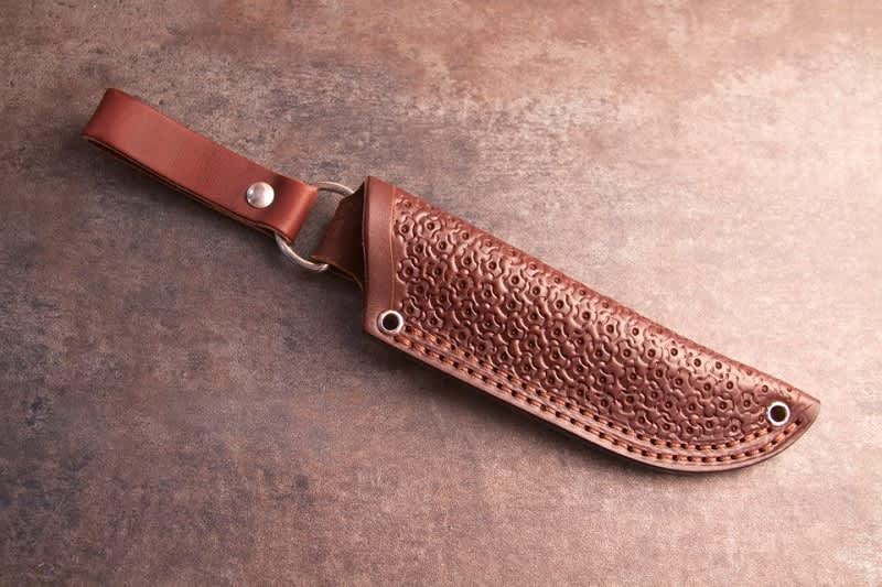 Blind Horse Knives Leatherworks is Busy Stitching