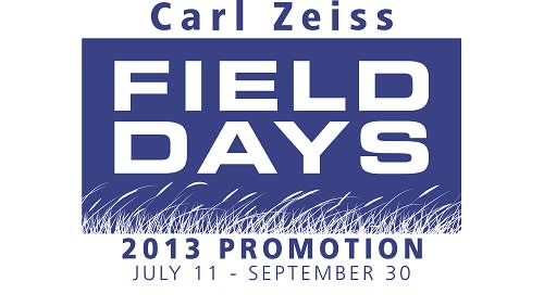 Zeiss Announces Huge Savings During the “2013 FIELD DAYS” Promotion