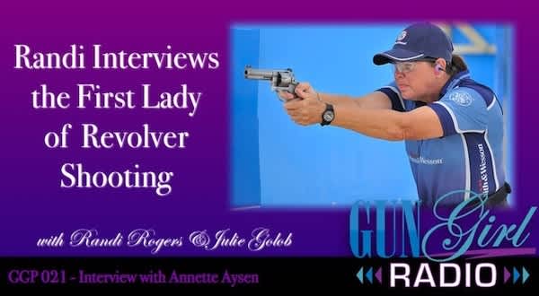 USPSA Revolver National Champion Annette Aysen Interviewed on Gun Girl Radio