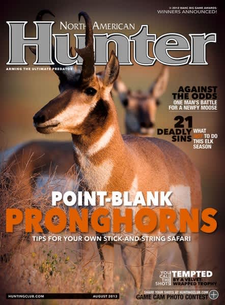 North American Hunter August Issue Features a DIY Pronghorn Hunt & Much More