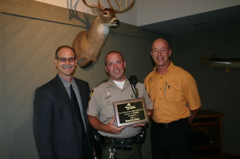 Brad St. Clair Finalist for WhiteTails Unlimited Ohio Wildlife Officer of the Year