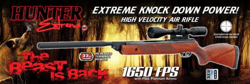 Game Outdoor USA to Re-launch the Hunter Extreme SE Air Rifle