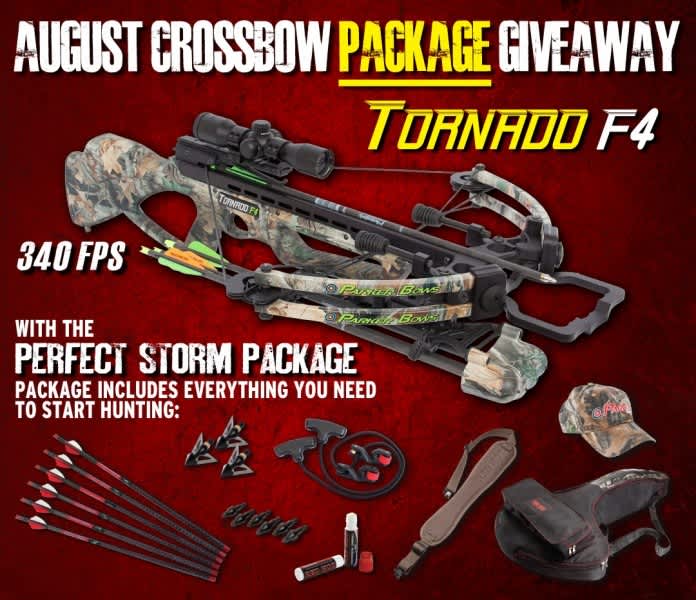 Parker Hosting a Crossbow Package Giveaway this August