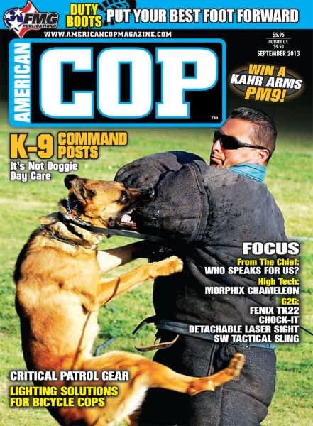 K-9 Command Posts, Duty Boots Highlighted in September Issue of American COP