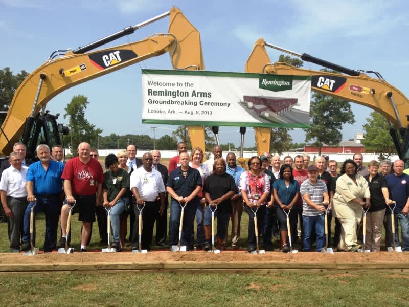 Groundbreaking Ceremony Held for Remington Ammunition Facility Expansion
