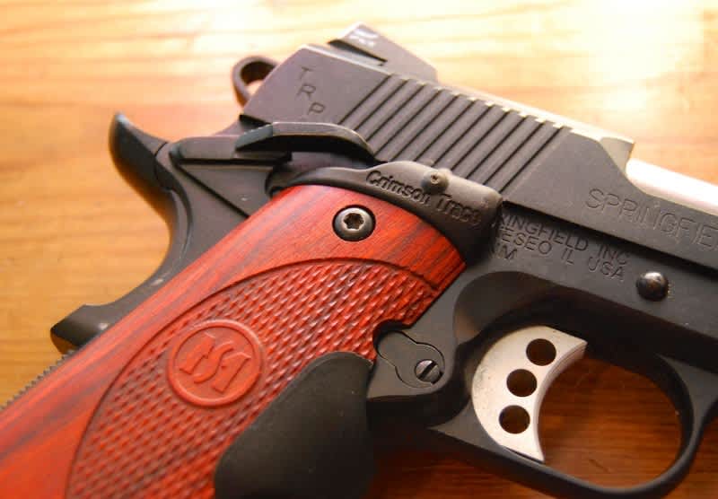 Crimson Trace Master Series Lasergrips: Lifesaving Technology Made from…Wood?