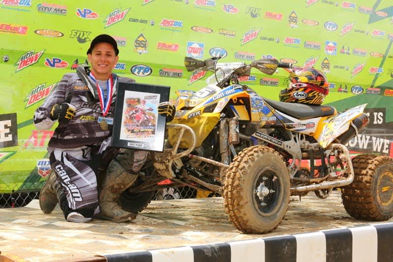Can-Am ATV and SXS Racers Notch Racing Victories