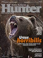North American Hunter September 2013 Issue Features an Unforgettable Grizzly Hunt
